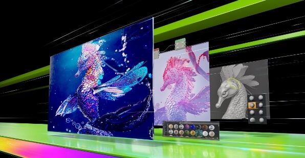 NVIDIA Studio enhances creative apps
