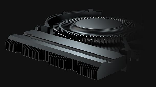 Image of Zephyrus G15 ultra thin fins