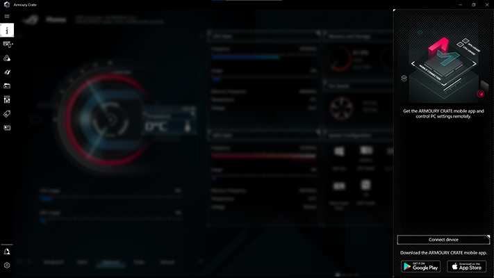 User Interface of mobile App