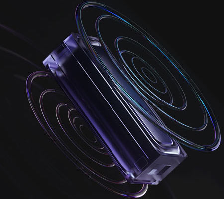 Image of force-cancelling woofers
